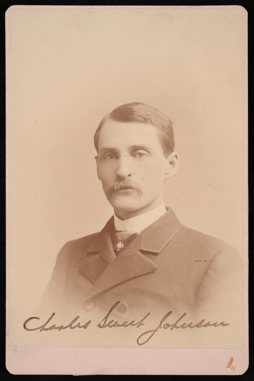 Porträtt av Charles Sweet Johnson, 1870-1871. av Photographic Art Company