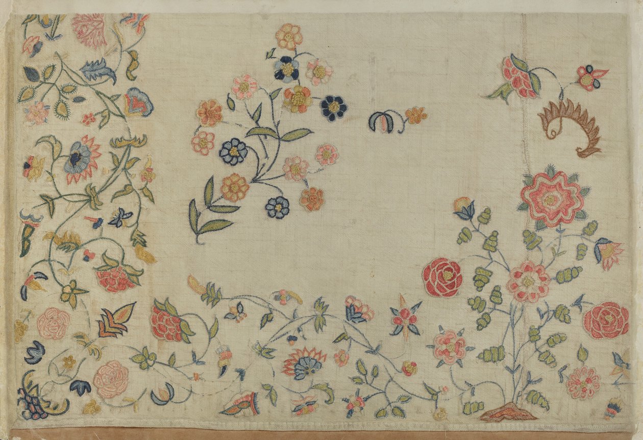 Broderad dopfilt, ca. 1937. av Phyllis Dorr