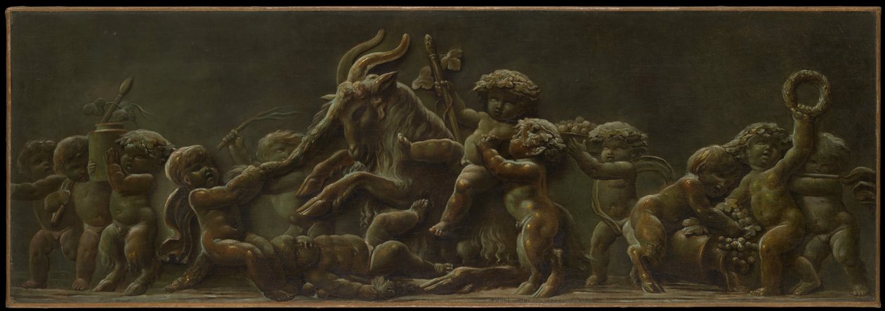 Infant Bacchanal, 1780-talet. av Piat Joseph Sauvage