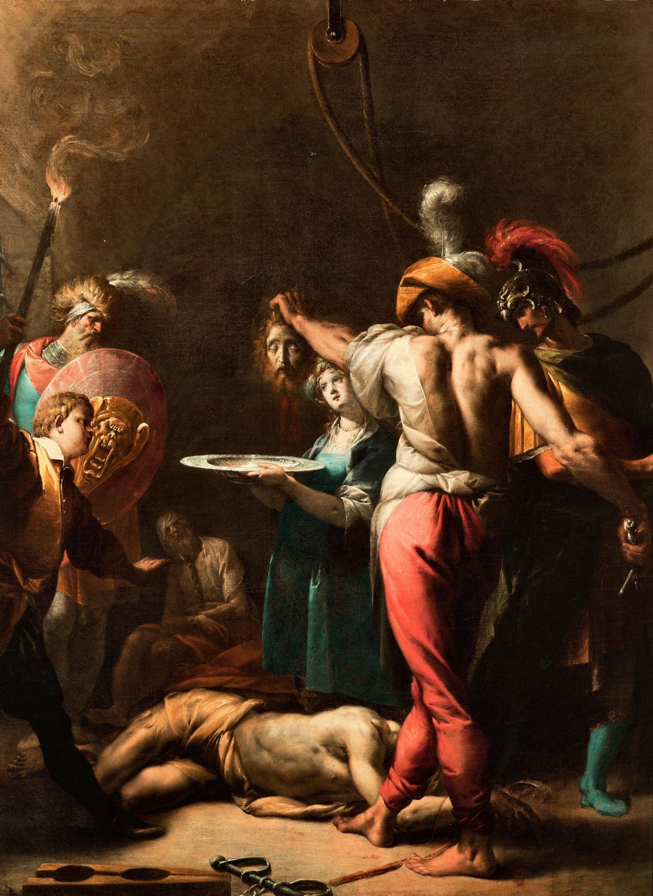 Halshuggning av baptisten av Pier Francesco Mazzucchelli