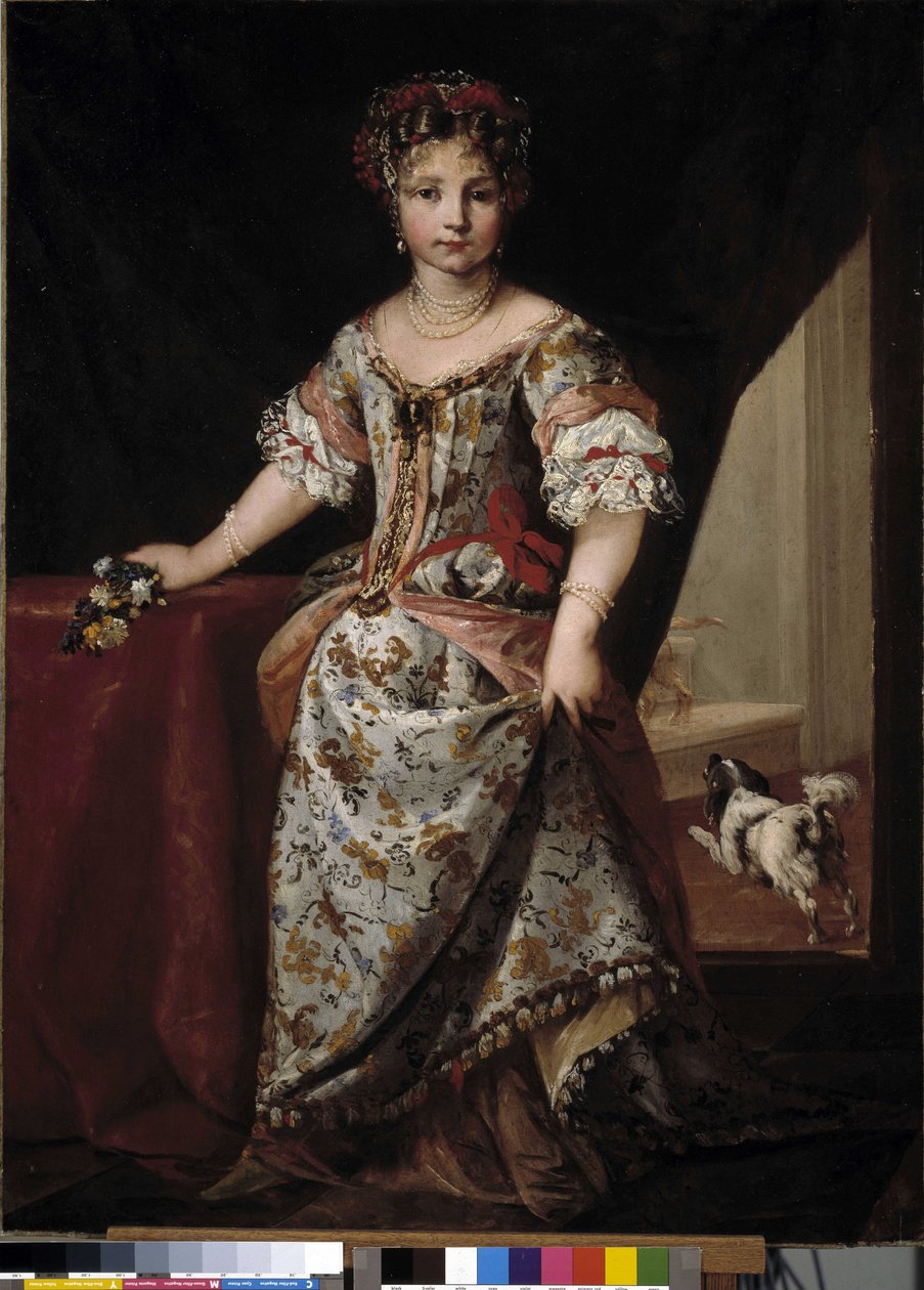 Porträtt av en prinsessa (olja på duk) av Pier Francesco Cittidani