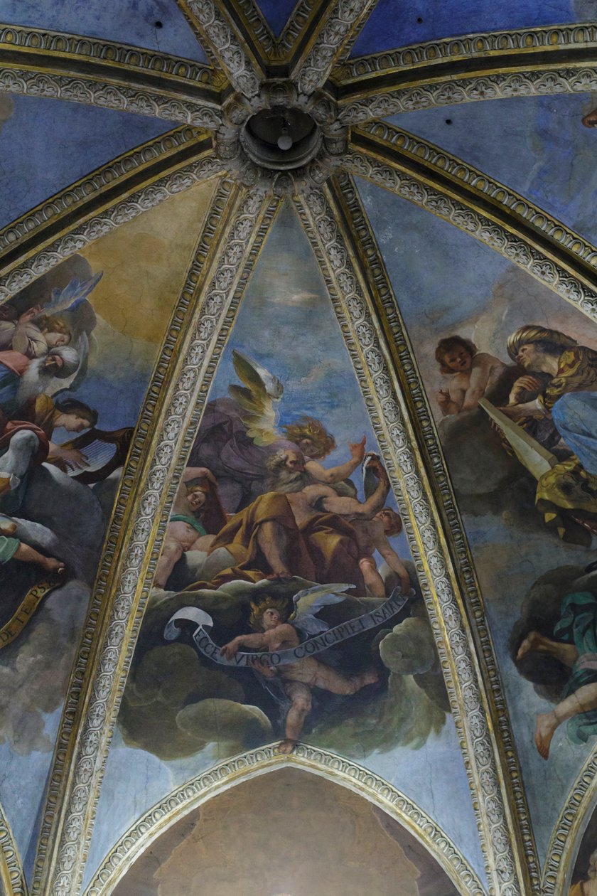 Freskomålning föreställande profeten Jesaja, ca 1626 (freskomålning) av Pier Francesco Morazzone