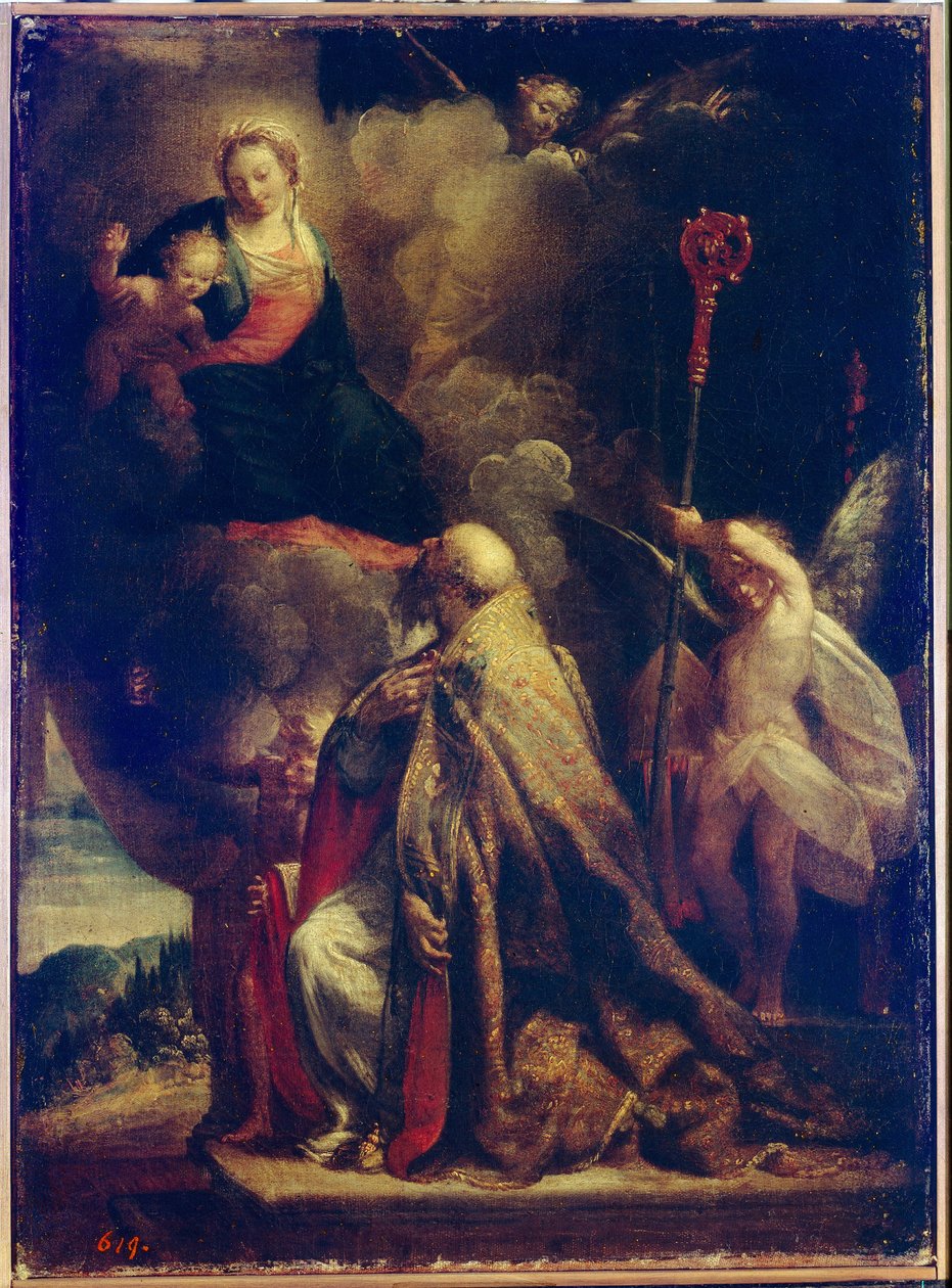 Visionen av Saint George av Pier Francesco Morazzone