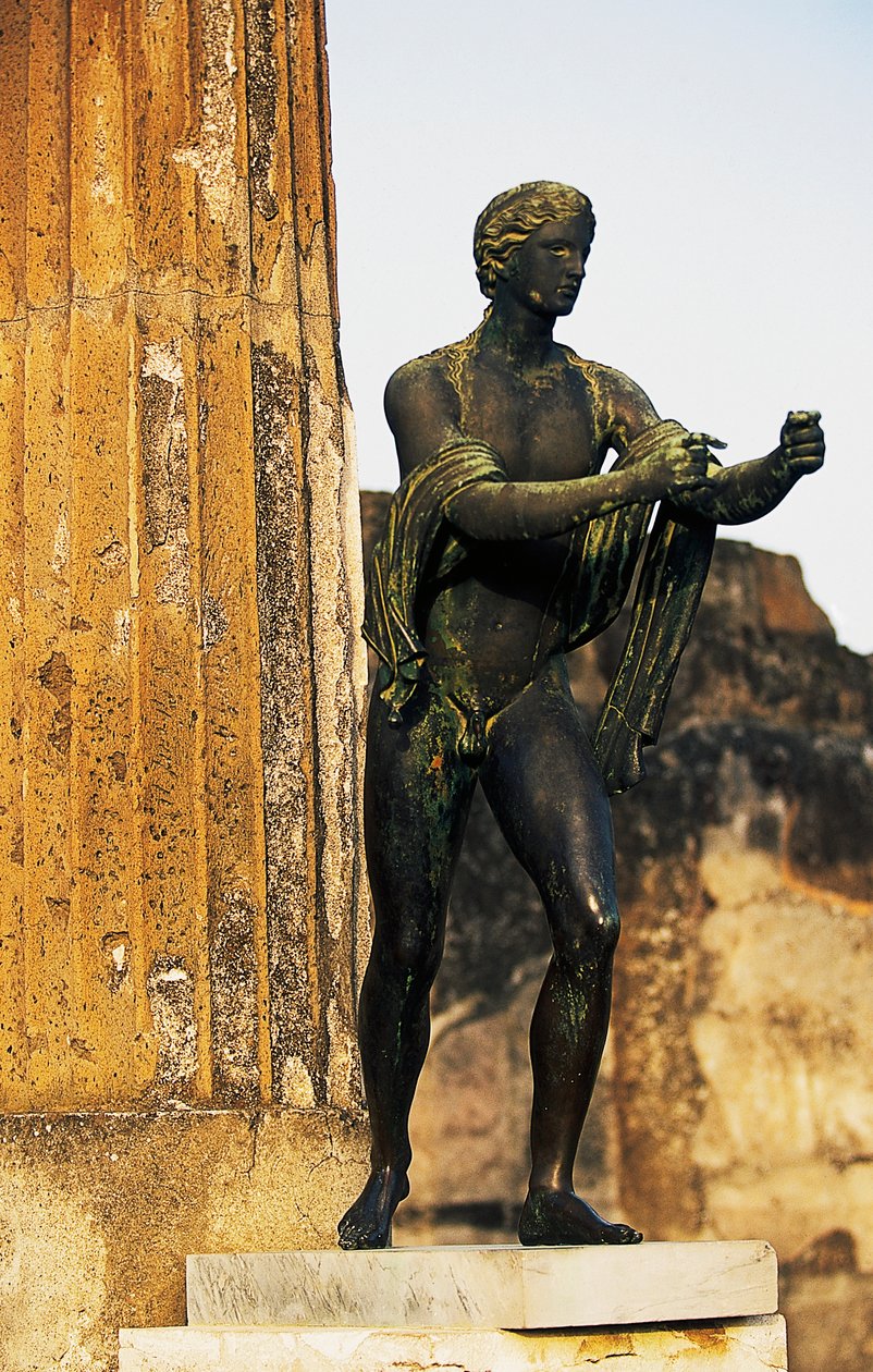 Staty av guden Apollo, Pompeji (Unescos världsarvslista av Blaise Nicolas Le Sueur