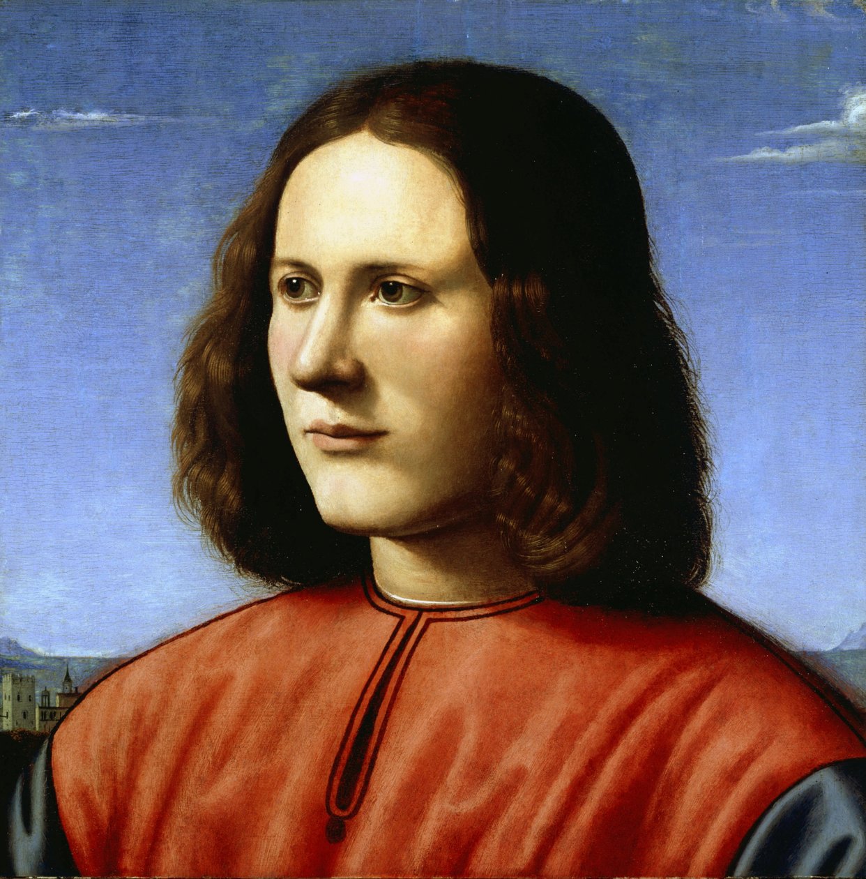 En ung man av Piero di Cosimo