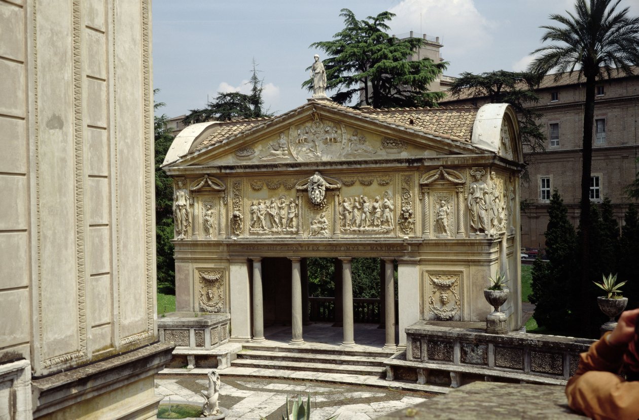 Loggia i Pius IV:s kasino, 1558-62 av Piero Ligorio