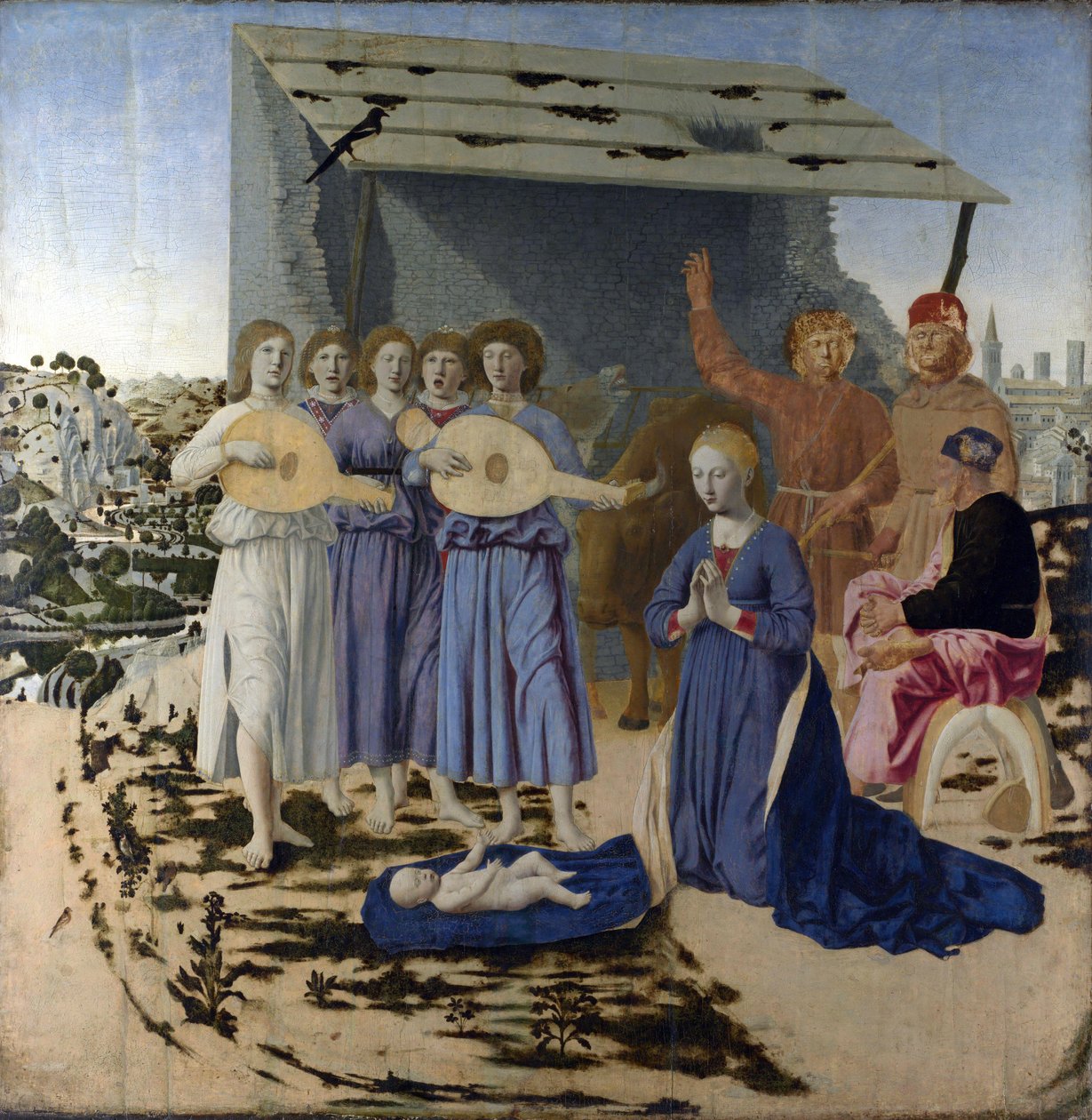 Nativity av Piero della Francesca