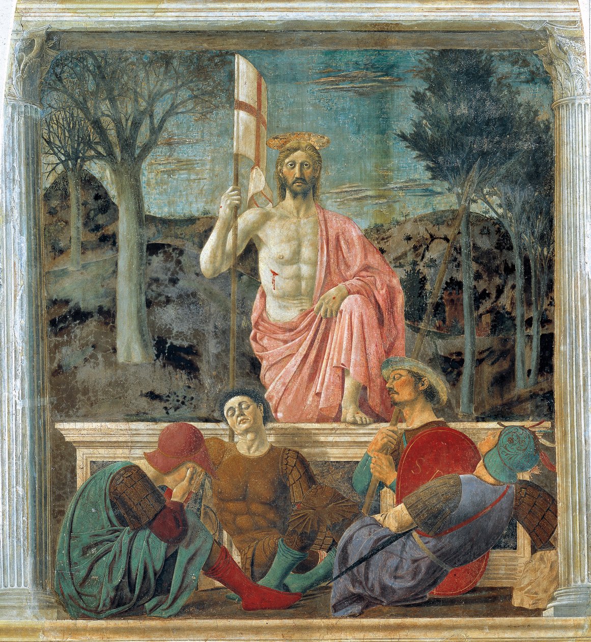 Uppståndelsen av Piero della Francesca