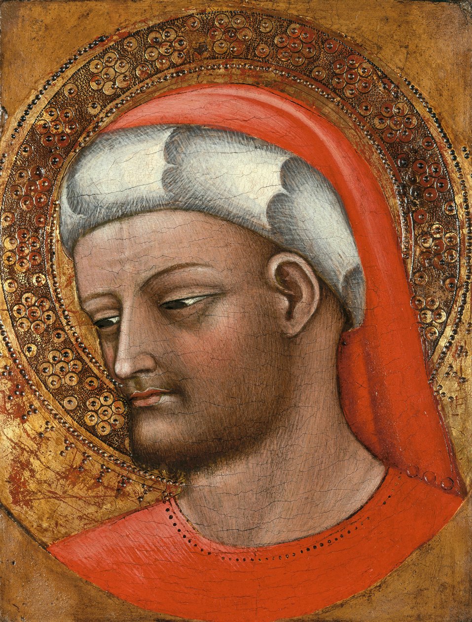 Huvudet av St. Cosmas av Piero di Alvaro