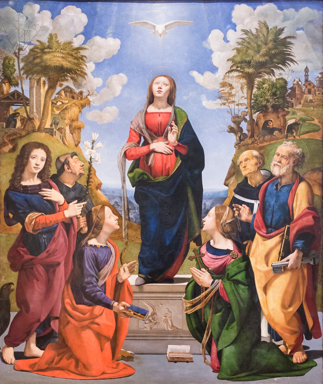 Kristi inkarnation av Piero di Cosimo