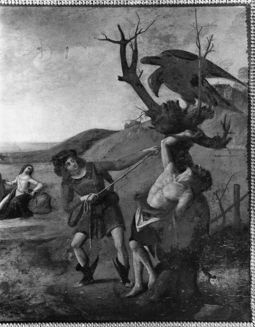 Myten om Prometheus, ca 1515 (detalj) av Piero di Cosimo