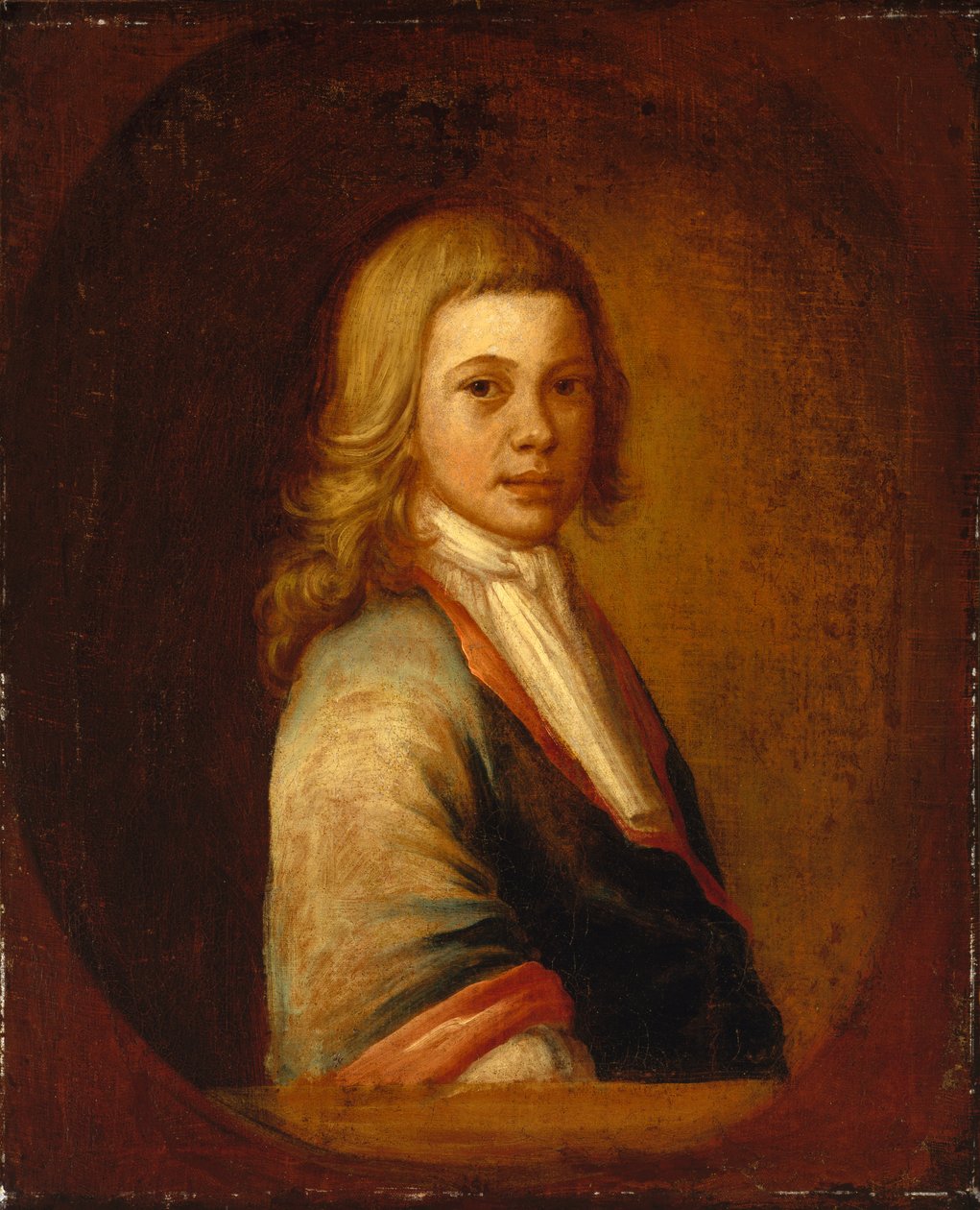 Porträtt av en pojke, ca 1711-1716 av Pierpont Limner