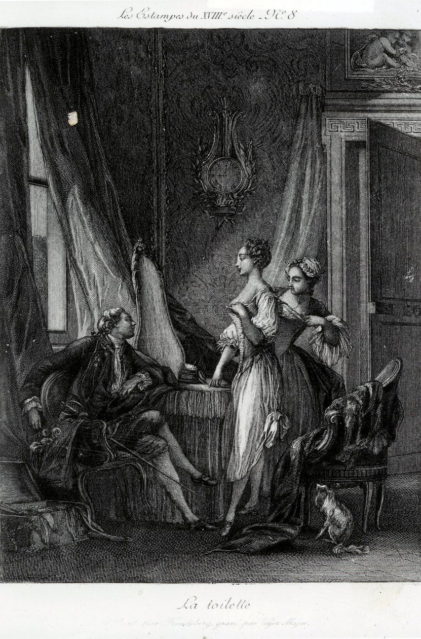 Toaletten, 1771 av Pierre Antoine Baudouin
