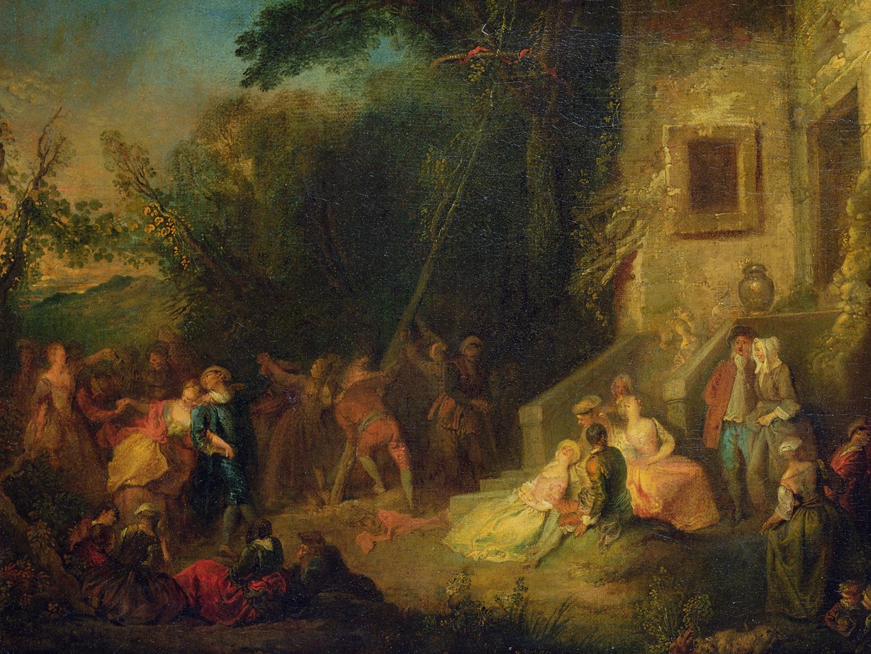 Plantera majstången av Pierre Antoine Quillard