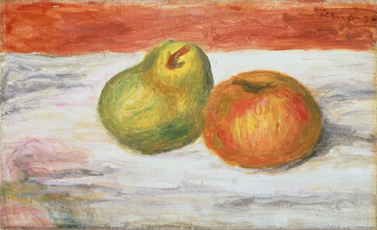Äpple och päron, 1909-11 av Pierre Auguste Renoir