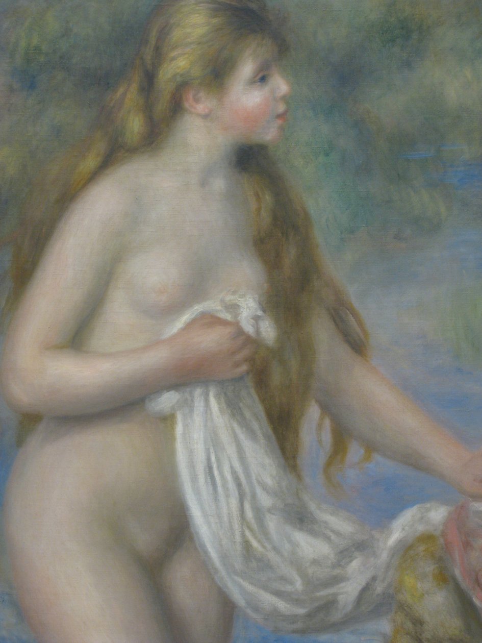 Långhårig baton av Pierre Auguste Renoir