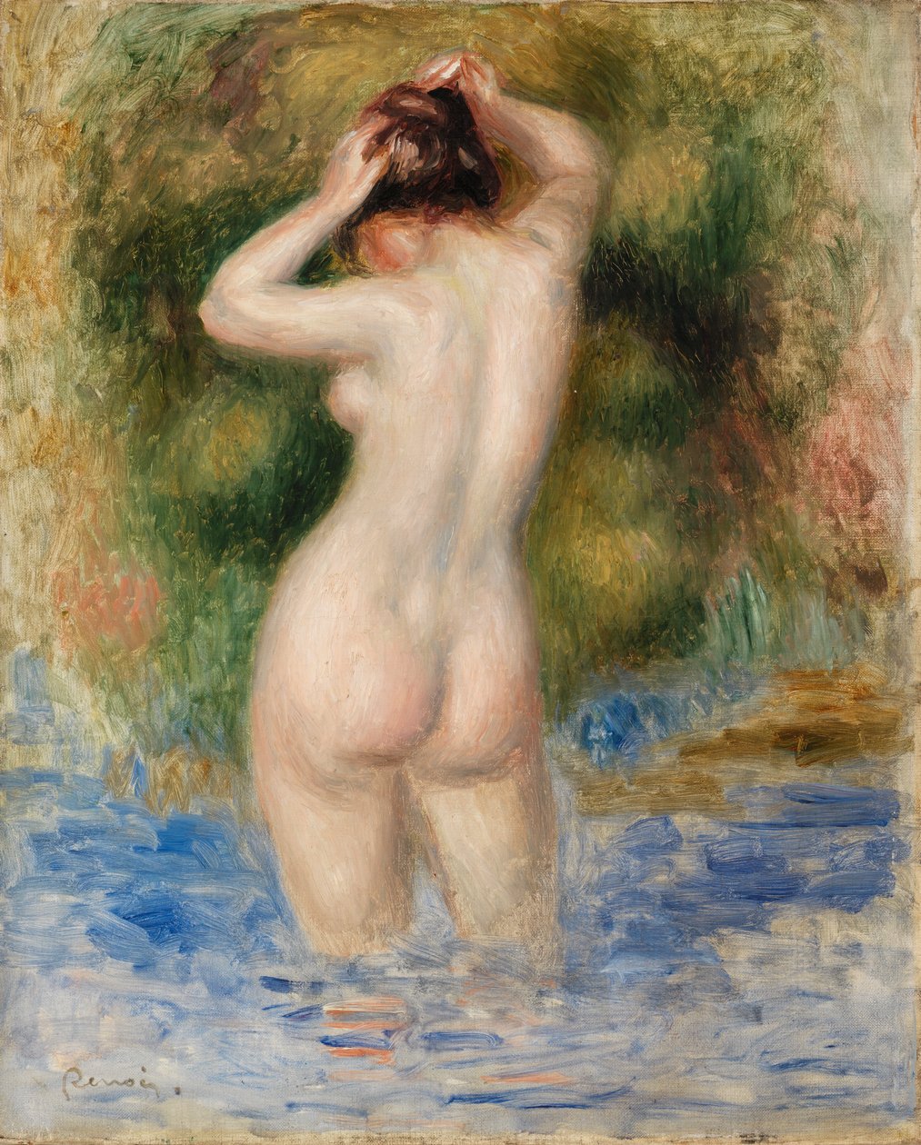 Badande av Pierre Auguste Renoir