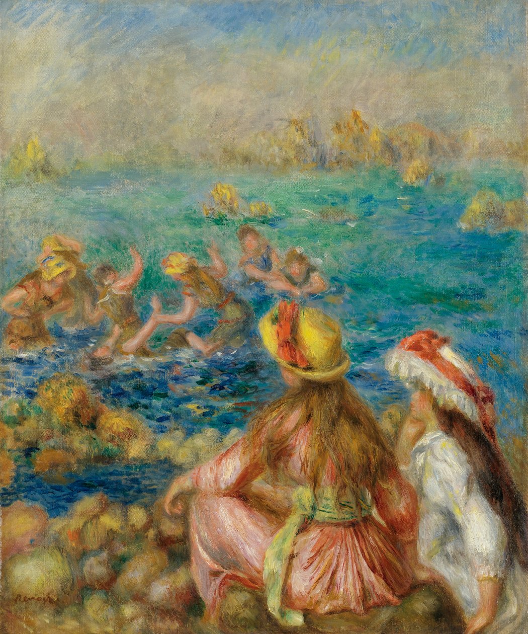 Badande av Pierre-Auguste Renoir