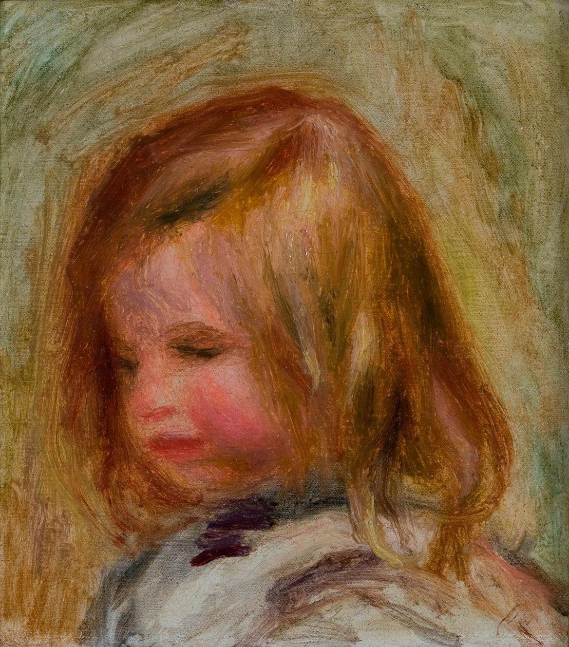Busto de Coco av Pierre Auguste Renoir