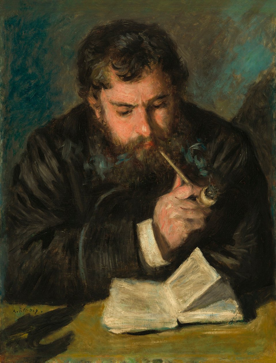 Claude Monet av Pierre Auguste Renoir