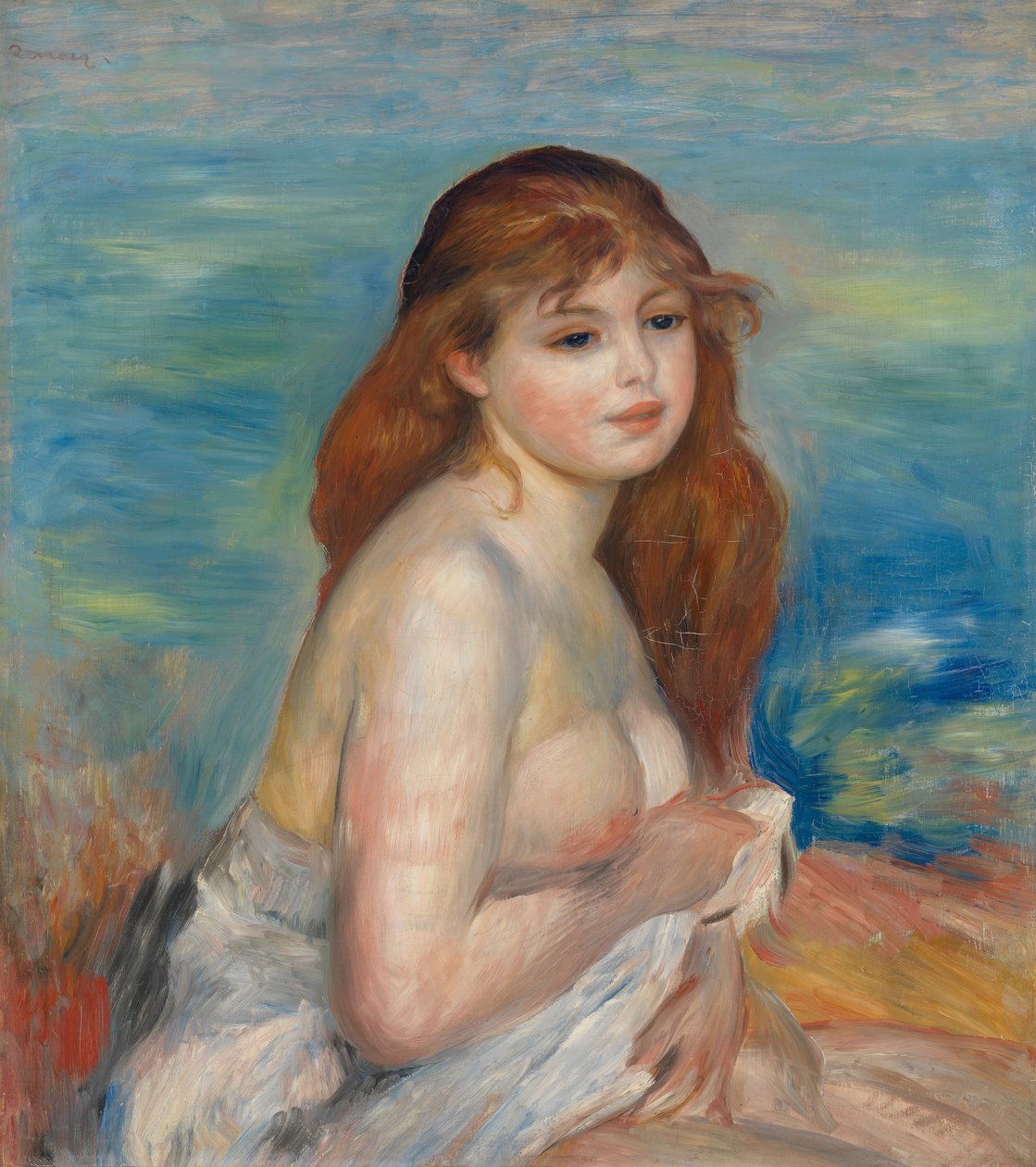 Etter badet av Pierre Auguste Renoir