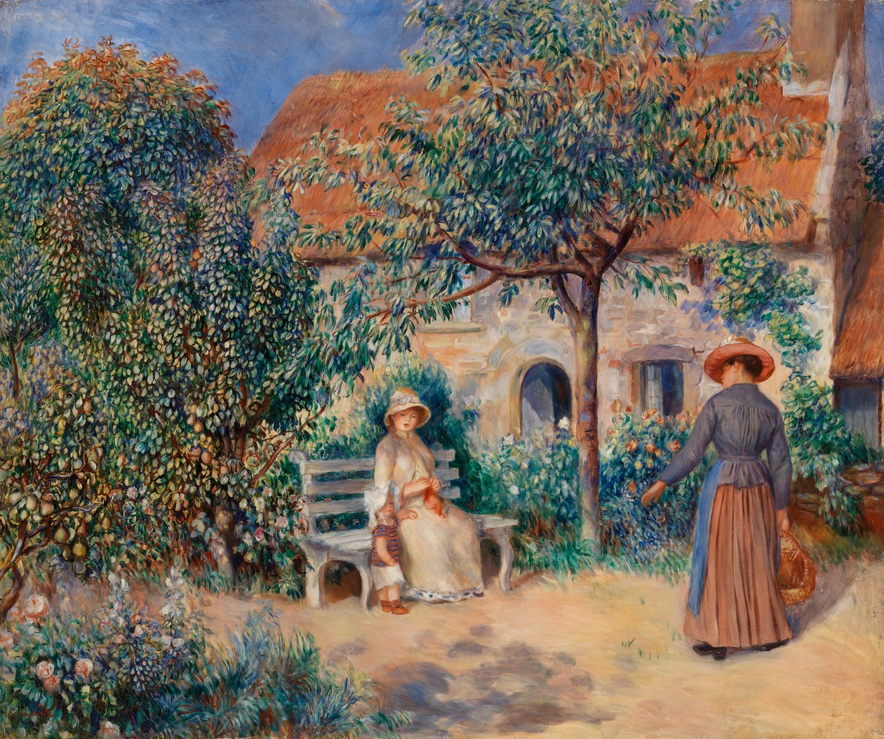 I bretagne av Pierre Auguste Renoir