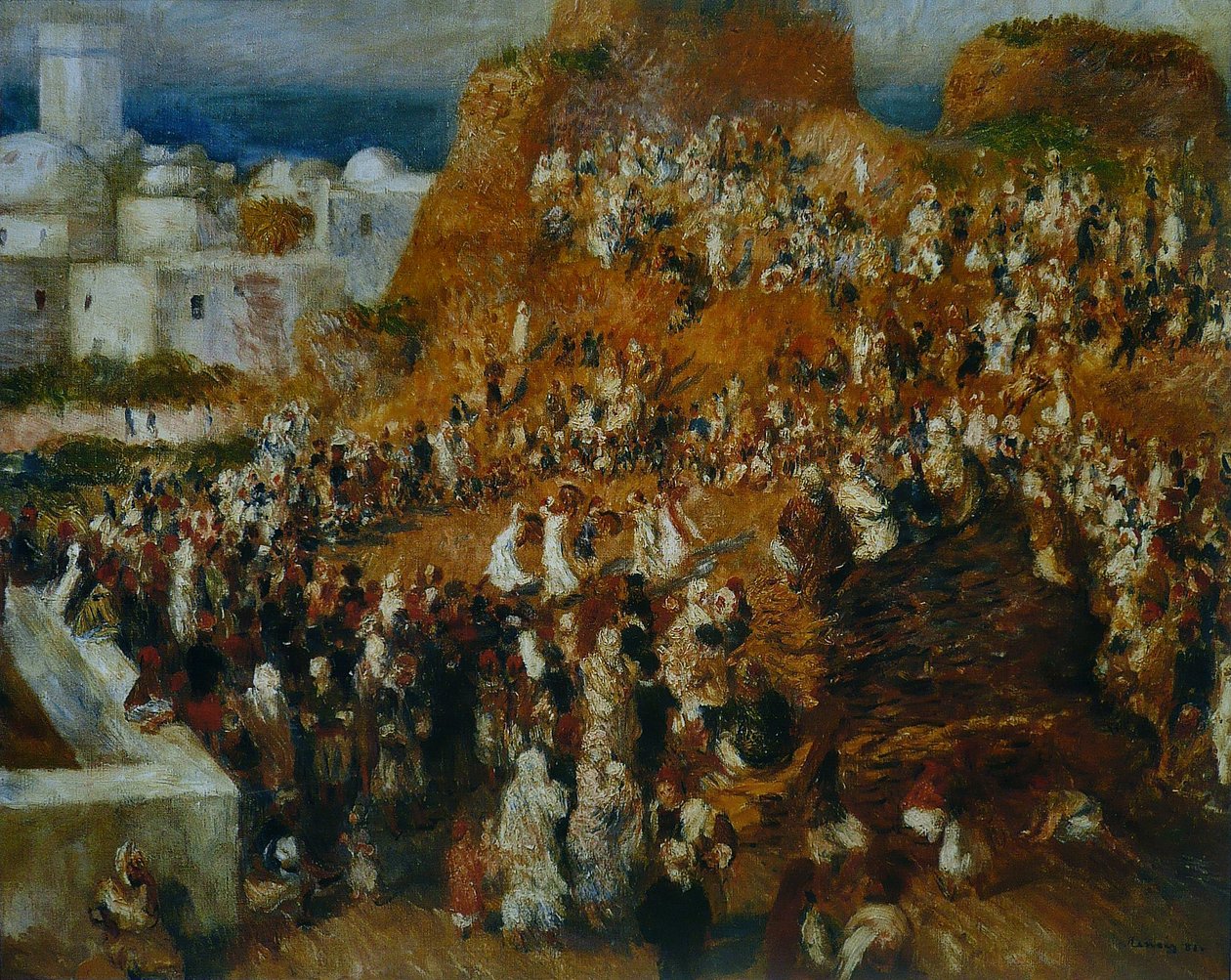 La Mosquée av Pierre Auguste Renoir