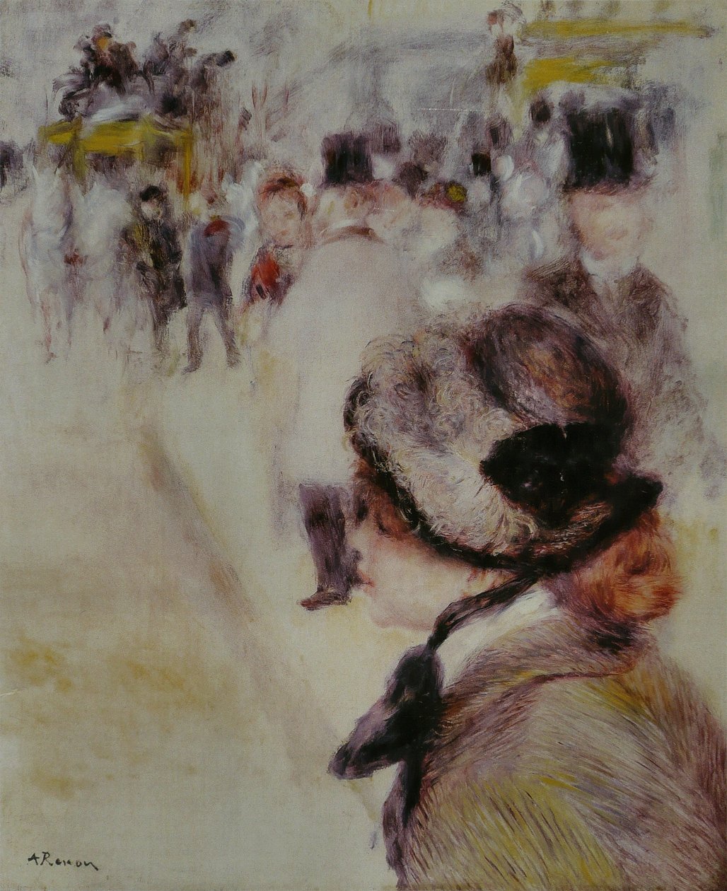 La Place Clichy av Pierre Auguste Renoir