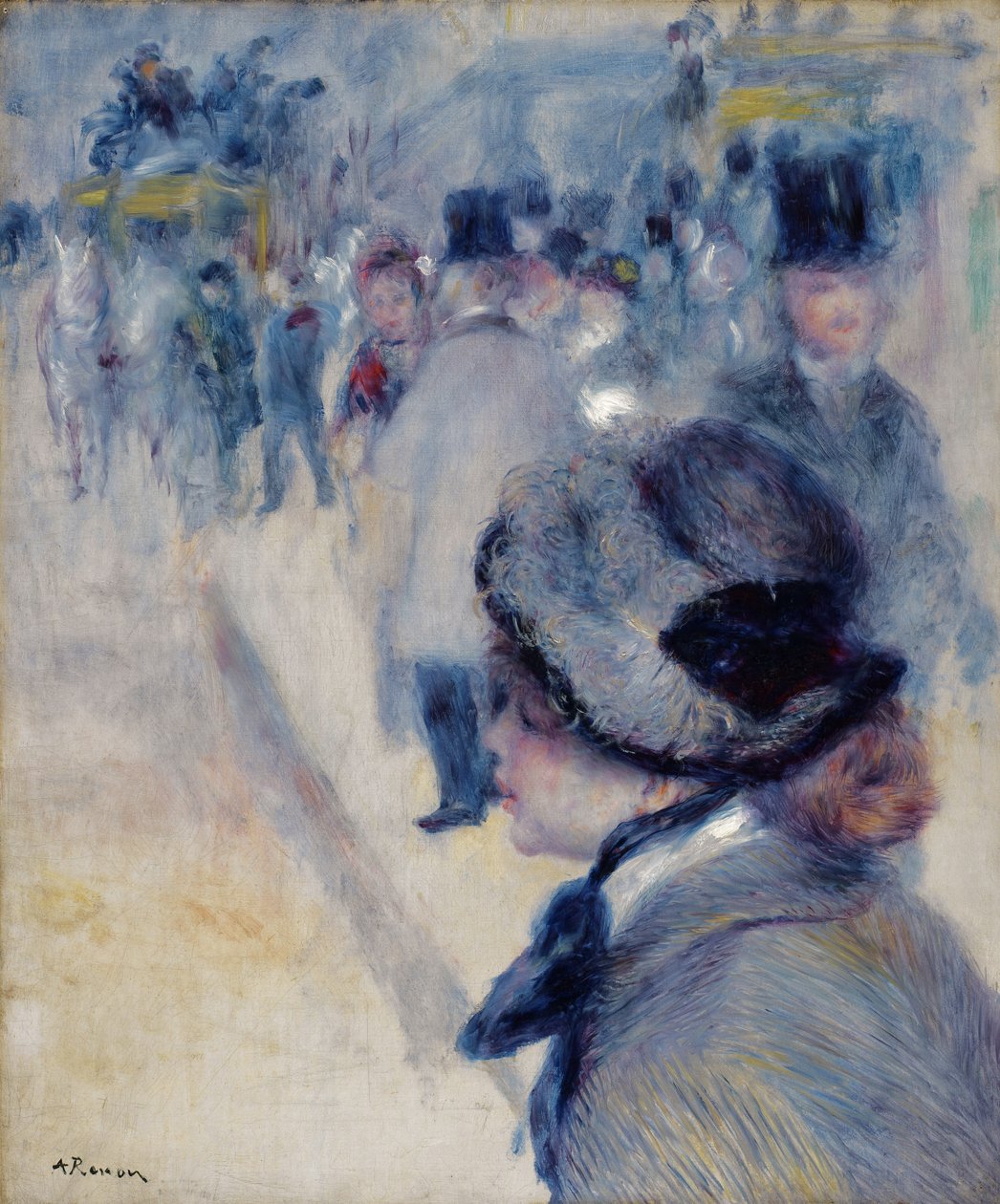 Place Clichy, ca 1880 av Pierre Auguste Renoir