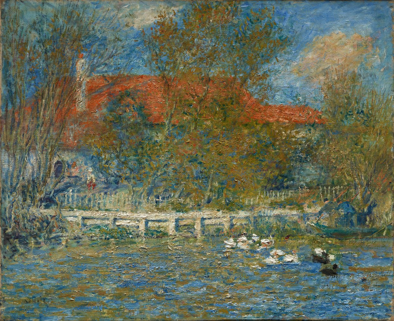 Ankdammen av Pierre Auguste Renoir