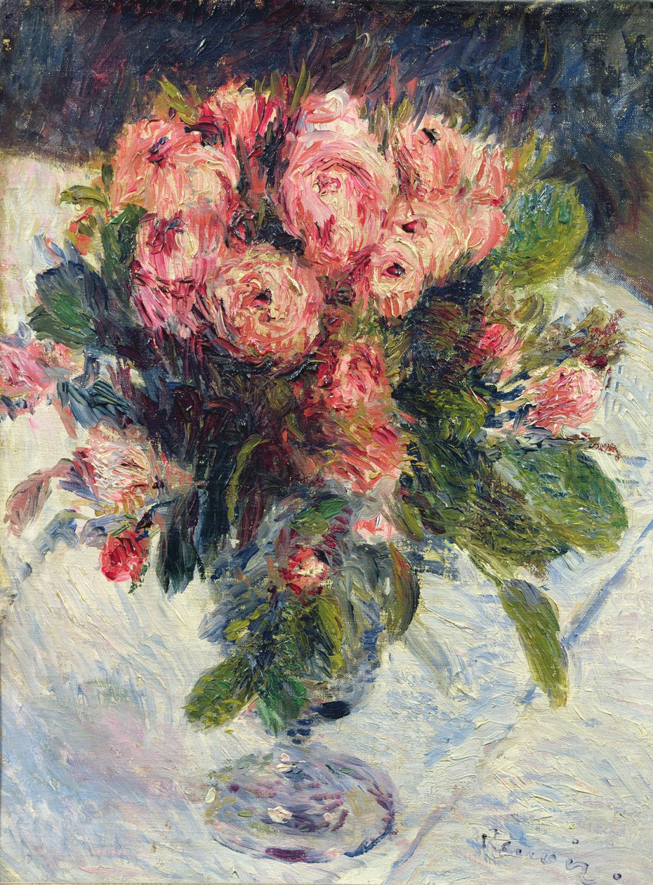 Moss-Roses, ca 1890 av Pierre Auguste Renoir