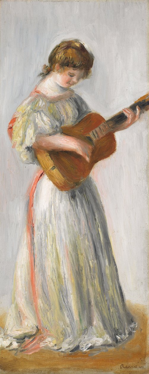 Musik, 1895 av Pierre Auguste Renoir