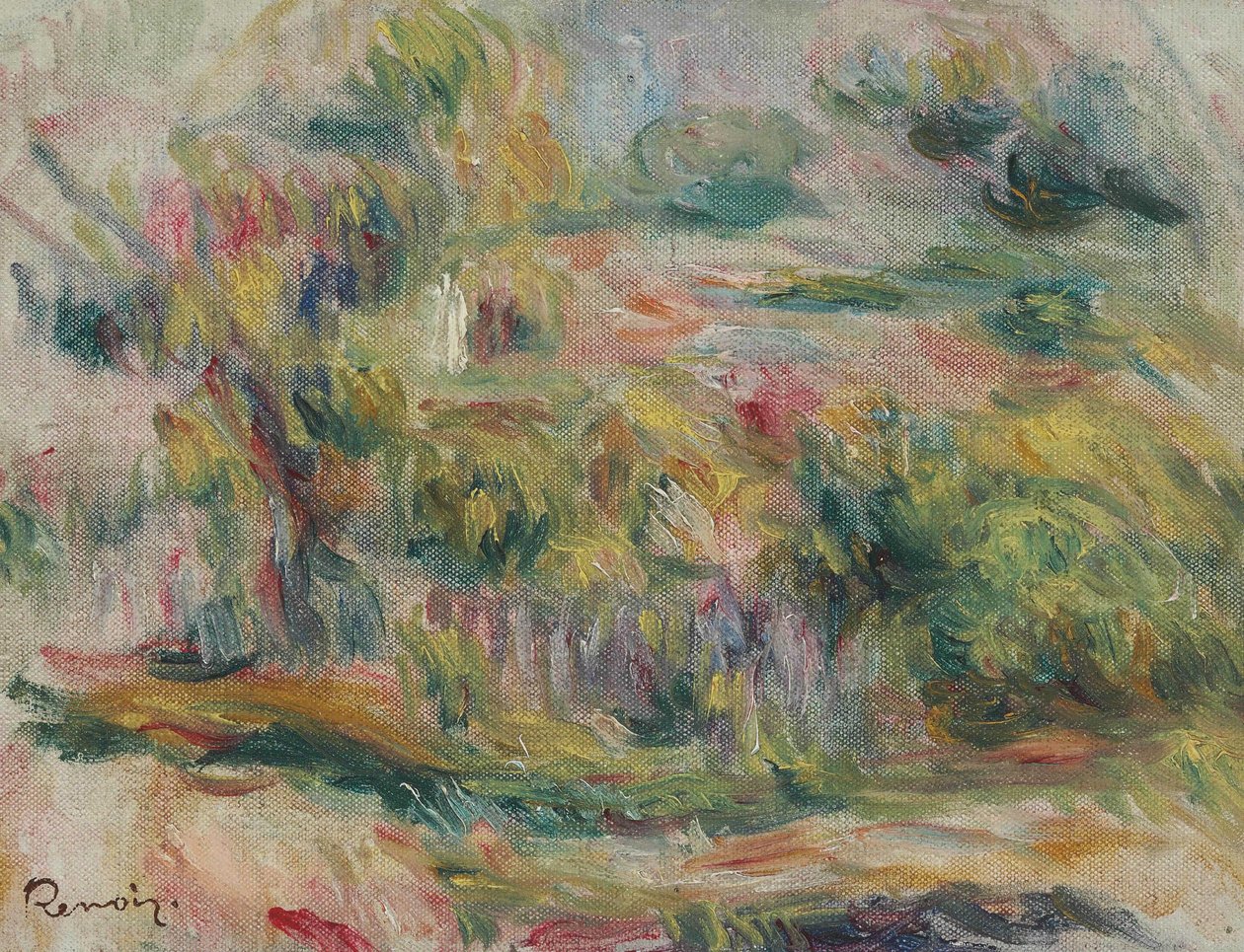 Paysage av Pierre Auguste Renoir