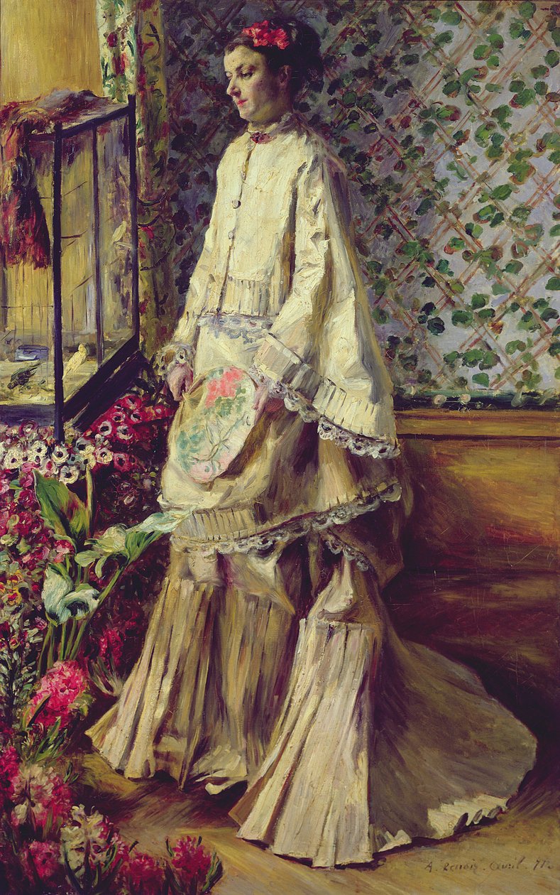 Porträtt av Rapha, 1871 av Pierre Auguste Renoir