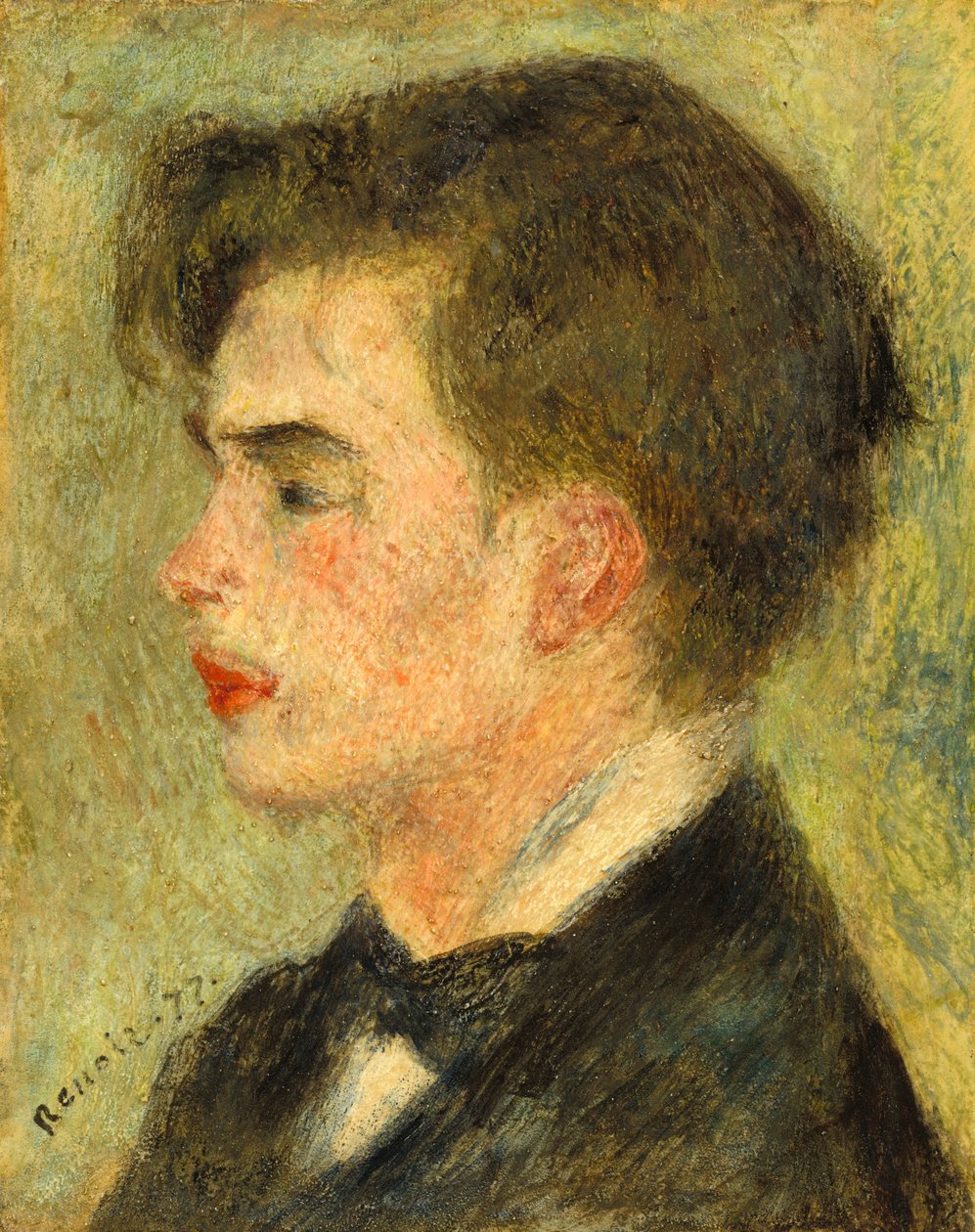 Ritratto di Georges Riviere av Pierre Auguste Renoir