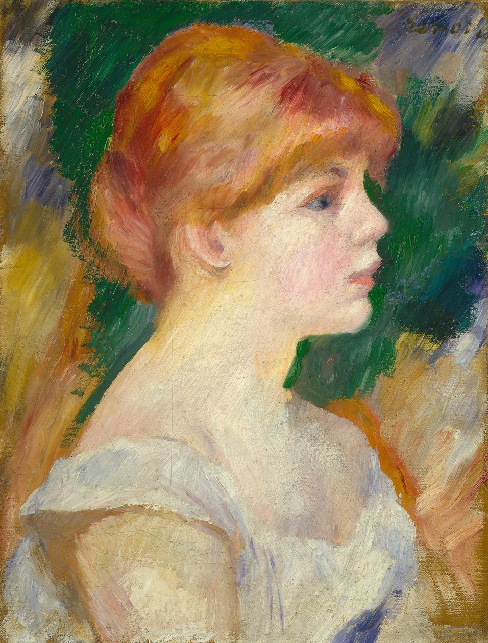 Suzanne Valadon, ca 1885 av Pierre Auguste Renoir