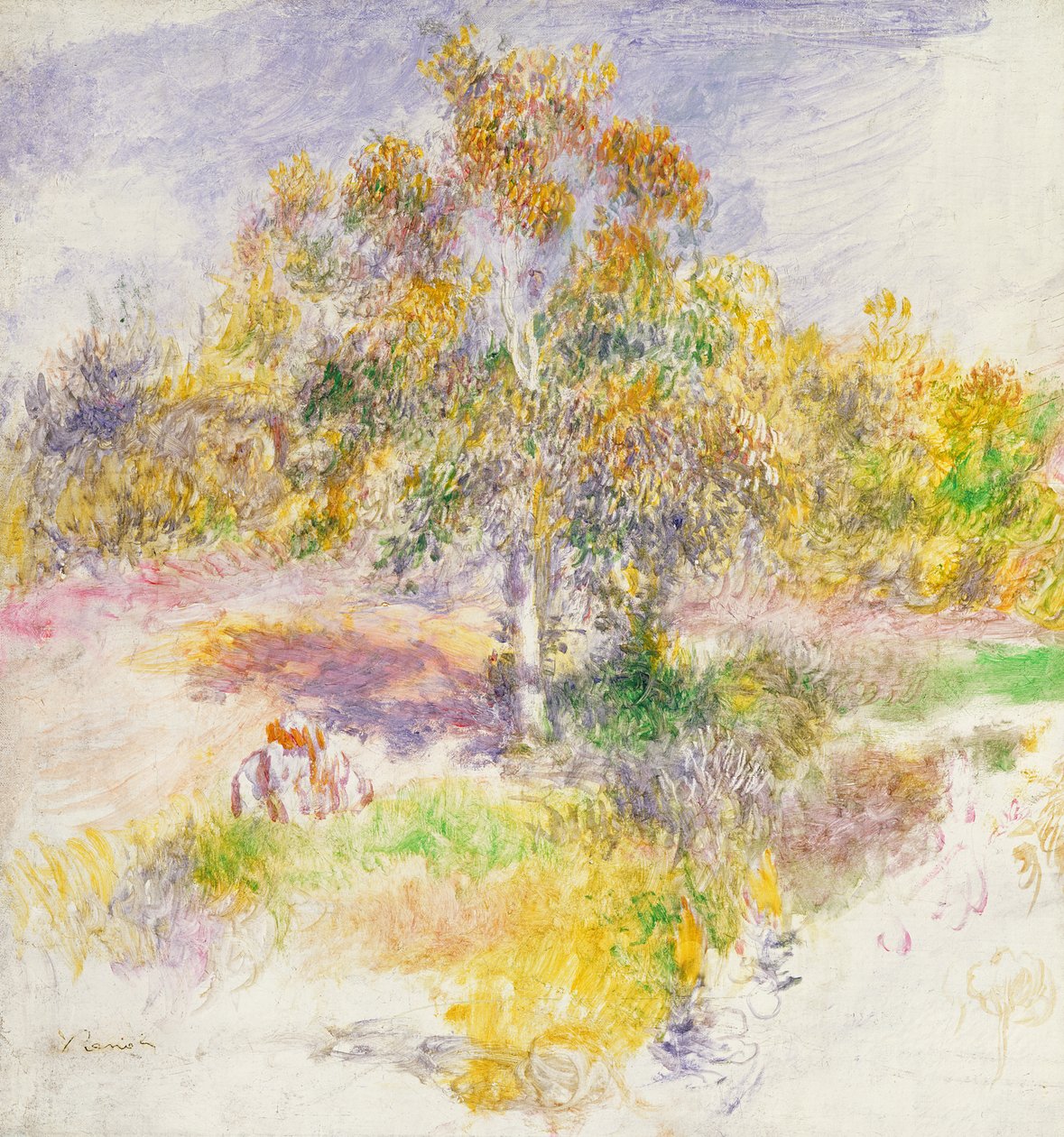 Gläntan av Pierre Auguste Renoir