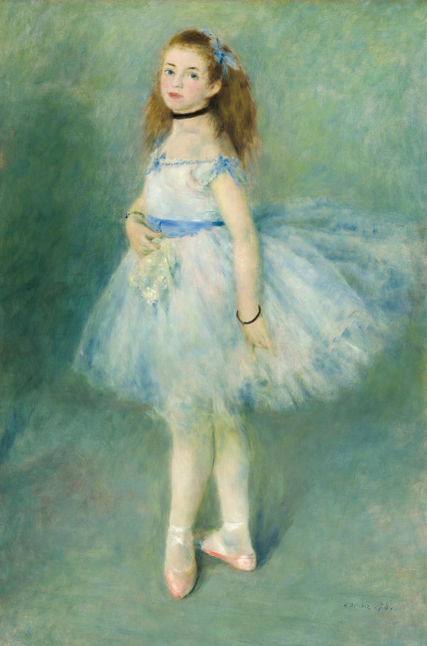 Dansaren, 1874 av Pierre Auguste Renoir