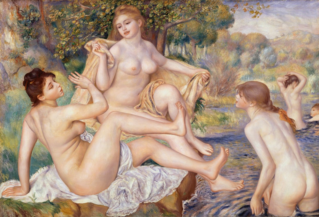 The Large Bathers av Pierre Auguste Renoir