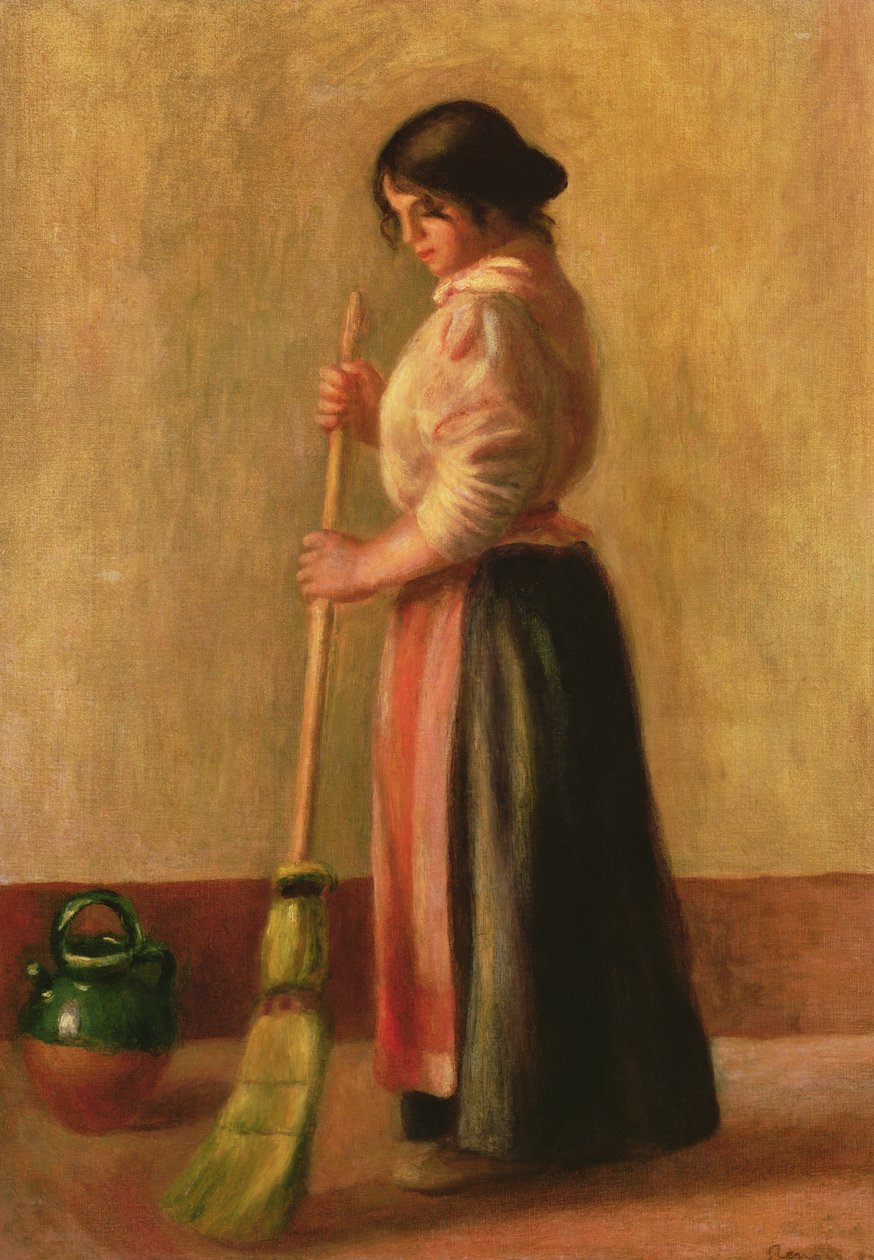 Soparen, 1889 av Pierre Auguste Renoir