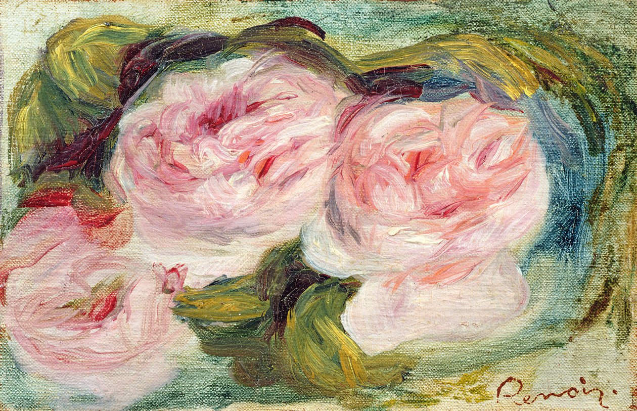 De tre rosorna av Pierre Auguste Renoir
