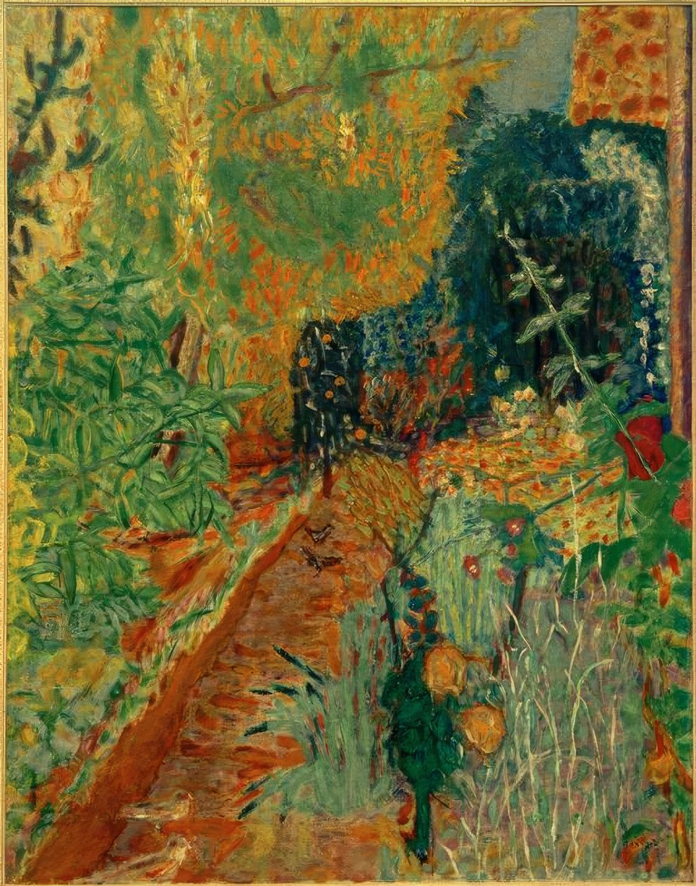 Trädgården av Pierre Bonnard