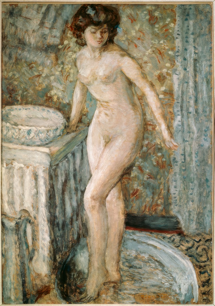 P. Bonnard, naken på toaletten av Pierre Bonnard