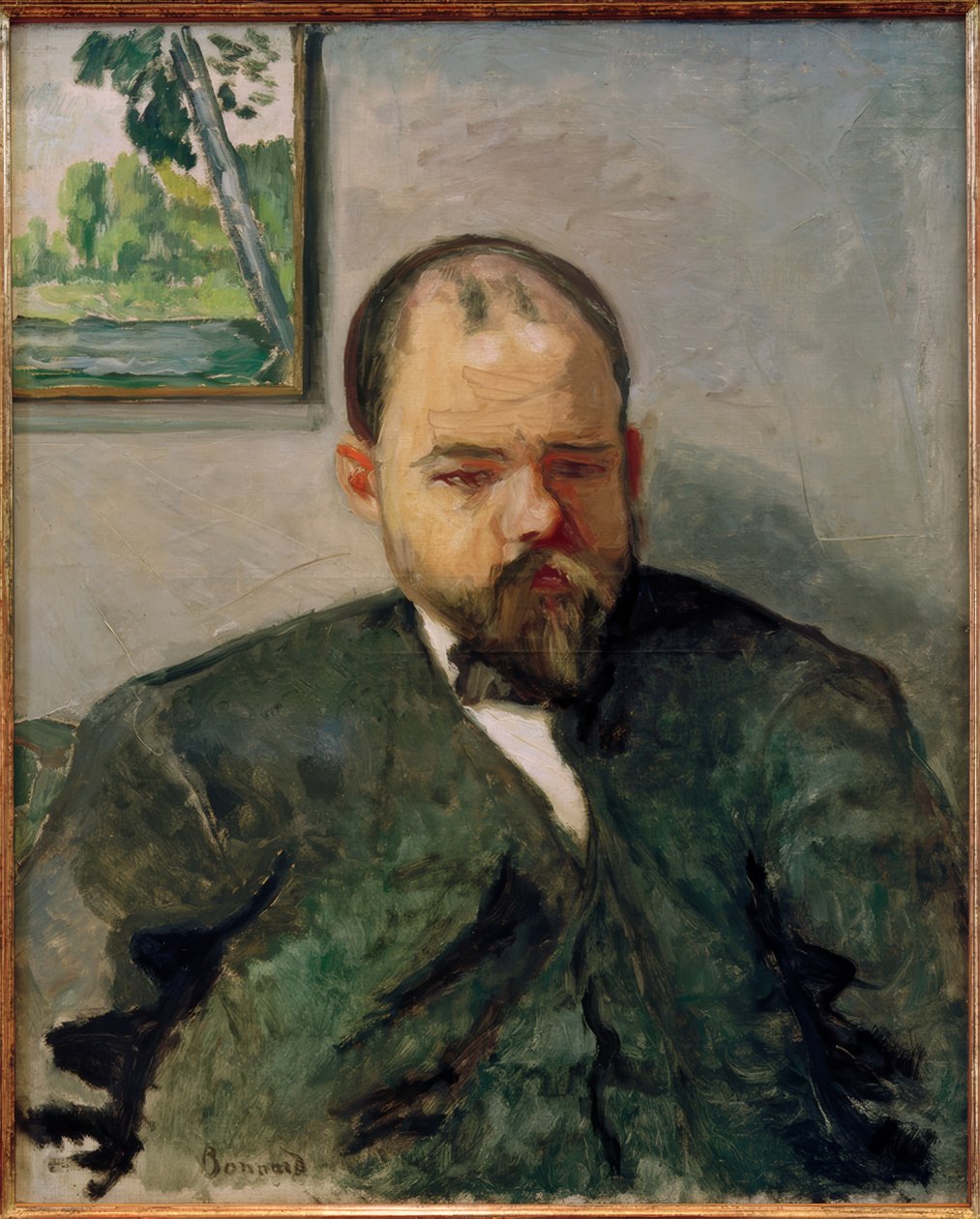 Porträtt Ambroise Vollard av Pierre Bonnard