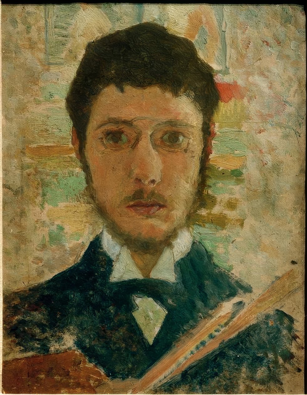 Självporträtt av Pierre Bonnard
