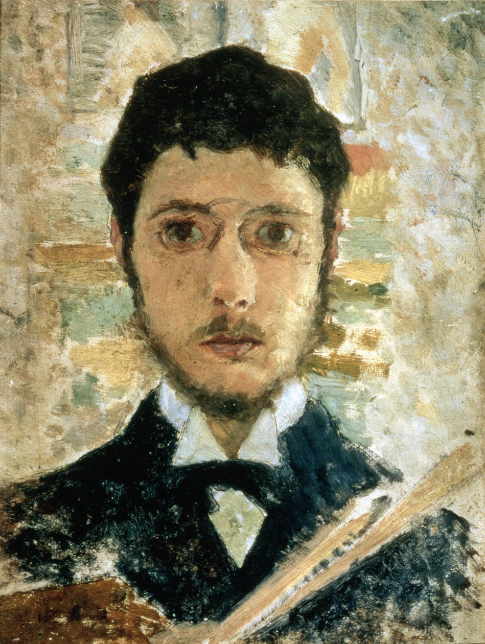 Självporträtt, 1889 av Pierre Bonnard