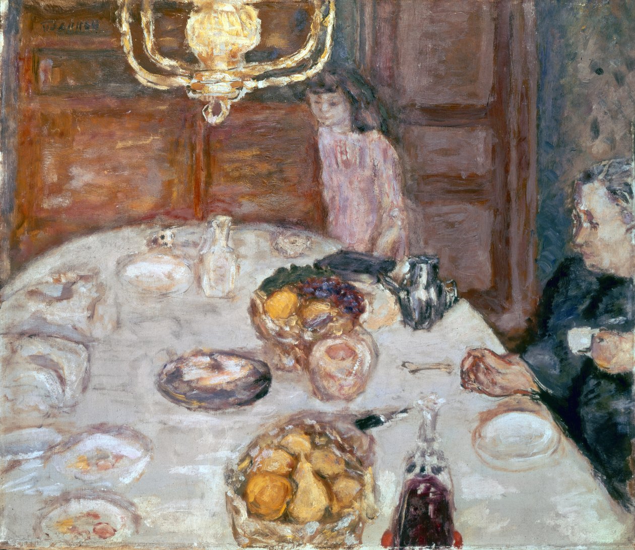 Lunchen av Pierre Bonnard