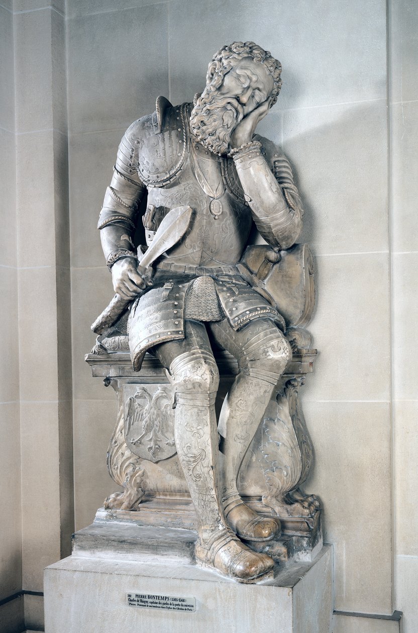 Staty av Charles de Maigny (d.1556) 1557 av Pierre Bontemps