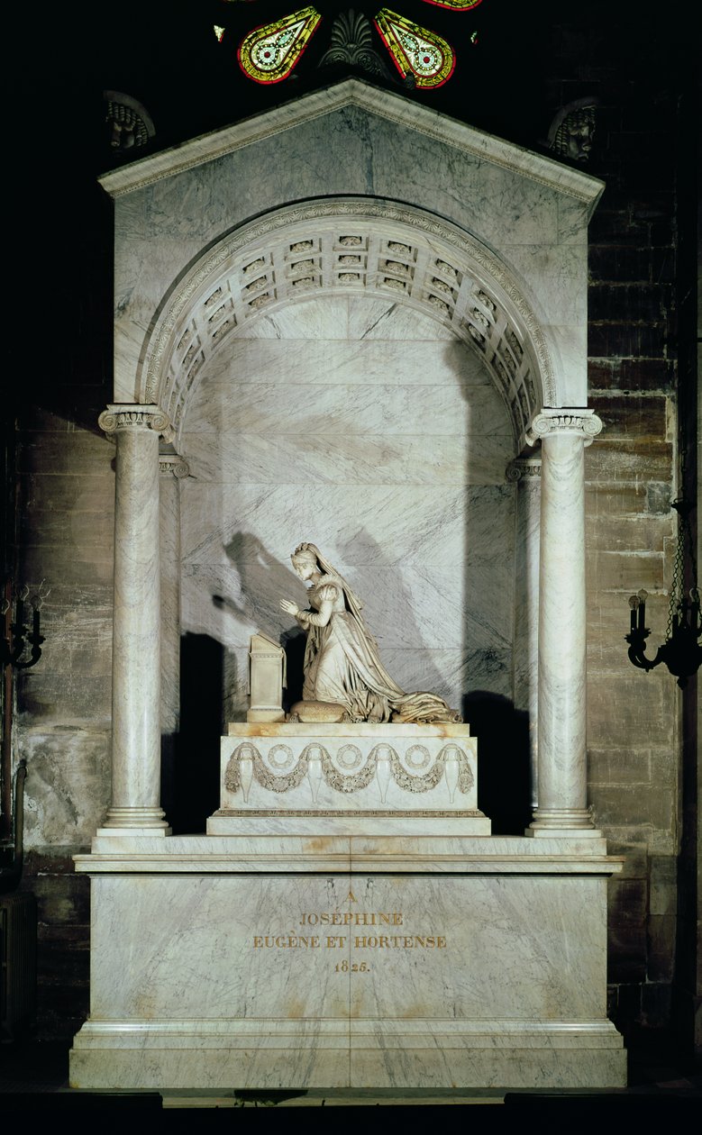 Kejsarinnan Josephine (1763-1814) grav 1825 (marmor) av Pierre Cartellier