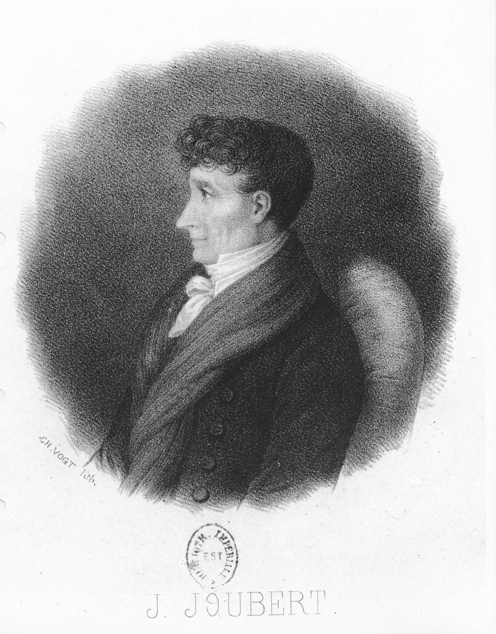 Joseph Joubert av Pierre Charles Vogt